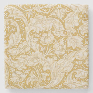 William Morris Junggesellenknopf-Blume Klassisch Steinuntersetzer