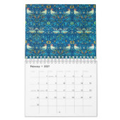 William Morris-Kalender für ästhetische Kunst Kalender (Feb 2027)