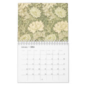 William Morris-Kalender für ästhetische Kunst Kalender (Jan 2026)