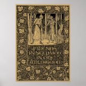 William Morris Kelmscott Press page 1896 Poster (Vorne)