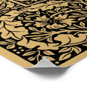 William Morris Kelmscott Press page 1896 Poster (Ecke)