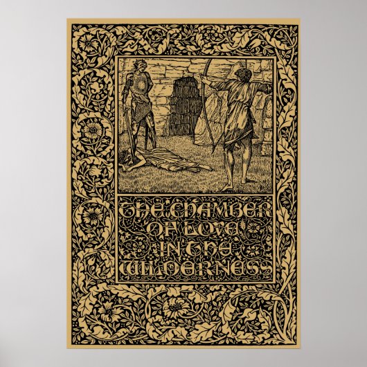 William Morris Kelmscott Press page 1896 Poster (Vorne)
