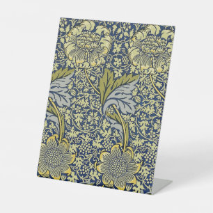 William Morris Kennet Blumentangete Tapete Blau Go Sockelschild