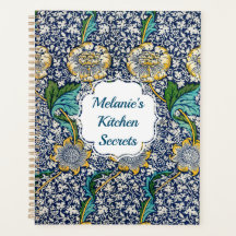 William Morris Kennet Floral Reecipes Planner