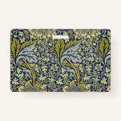 William Morris Kennet Floral Wallpaper Blue Ausweis (Rückseite)
