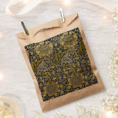 William Morris Kennet Floral Wallpaper Blue Geschenktütchen (Ausgeschnitten)