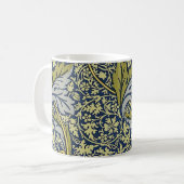 William Morris Kennet Floral Wallpaper Blue Kaffeetasse (Vorderseite Links)