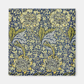 William Morris Kennet Floral Wallpaper Blue Magnet (Vorne)