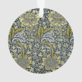 William Morris Kennet Floral Wallpaper Blue Ornament (Rückseite)