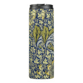 William Morris Kennet Floral Wallpaper Blue Thermosbecher (Rückseite)