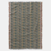 William Morris: Kennet Throw Blanket Decke (Vorderseite Vertikal)