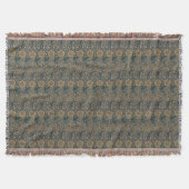 William Morris: Kennet Throw Blanket Decke (Vorderseite)