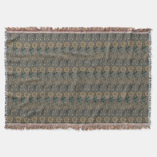 William Morris: Kennet Throw Blanket Decke (Vorderseite)