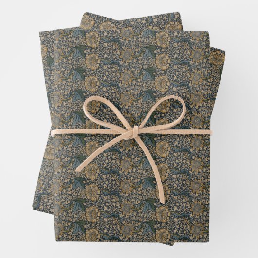 William Morris: Kennet Wrapping Paper Sheets Geschenkpapier Set (Beispiel)