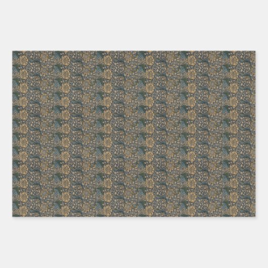William Morris: Kennet Wrapping Paper Sheets Geschenkpapier Set (Vorderseite)