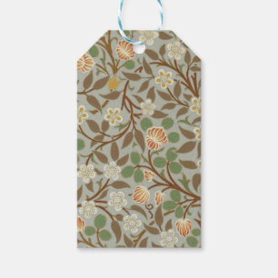 William Morris Kleeblatt Botanische Blume Geschenkanhänger
