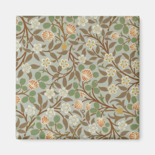 William Morris Kleeblatt Botanische Blume Magnet