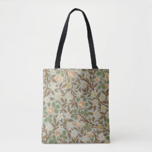 William Morris Kleeblatt Botanische Blume Tasche