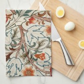 William Morris Küchentücher Blumendesign (Viertel Falte)