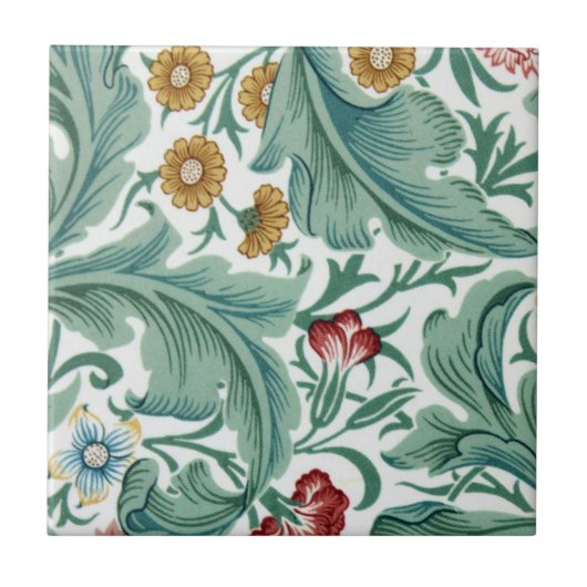 William Morris Kunst Fliese (Vorderseite)
