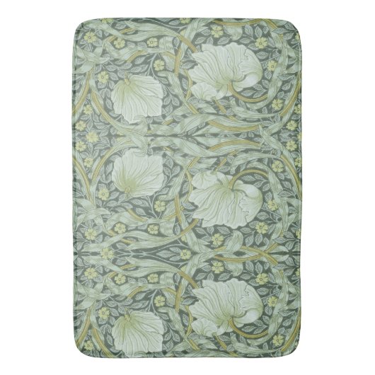 William Morris, Kunst nouveau Muster, schöne Kunst Badematte (Vorderseite Vertikal)