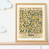 William Morris Kunstwerk | Botanischer Blumenprint Poster