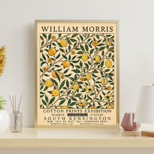 William Morris Kunstwerk Botanischer Blumenprint Poster