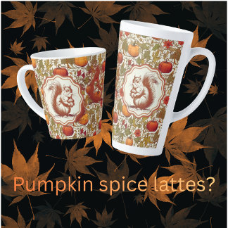 William Morris Kürbisse Vintage Eichhörnchen Milchtasse