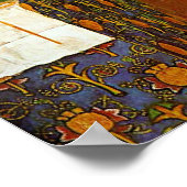 William Morris, La Belle Iseult, Poster (Ecke)