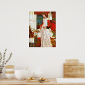 William Morris, La Belle Iseult, Poster (Küche)