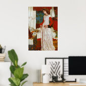 William Morris-LaBelle Iseult Poster (Heimbüro)