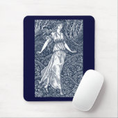William Morris Lady Mousepad (Mit Mouse)