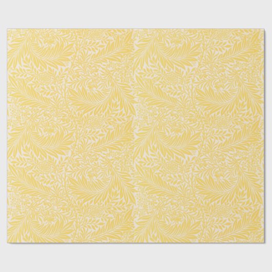 William Morris - Larkspur Blätter & Blume Muster Geschenkpapier (Flach)