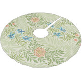 William Morris Larkspur Blumenmuster Polyester Weihnachtsbaumdecke (Schrägansicht)