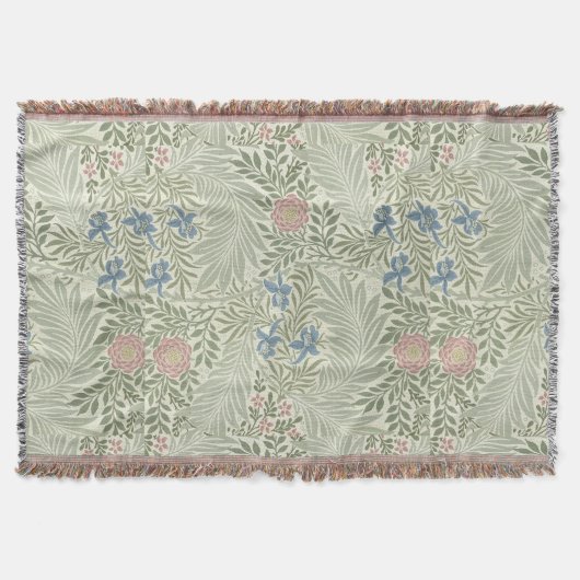 William Morris Larkspur Floral Wallpaper Decke (Vorderseite)