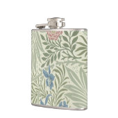 William Morris Larkspur Floral Wallpaper Flachmann (Links)