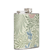 William Morris Larkspur Floral Wallpaper Flachmann (Rechts)