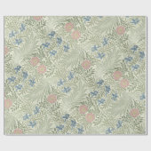 William Morris Larkspur Floral Wallpaper Geschenkpapier (Flach)