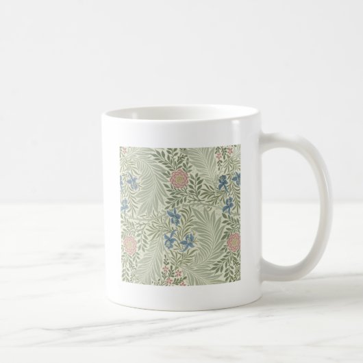 William Morris Larkspur Floral Wallpaper Kaffeetasse (Rechts)