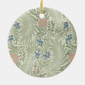 William Morris Larkspur Floral Wallpaper Keramikornament (Hinten)