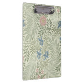 William Morris Larkspur Floral Wallpaper Klemmbrett (Rechts)
