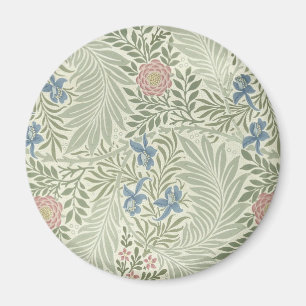 William Morris Larkspur Floral Wallpaper Magnet