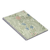 William Morris Larkspur Floral Wallpaper Notizblock (Rechte Seite)