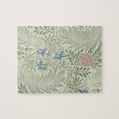 William Morris Larkspur Floral Wallpaper Puzzle (Horizontal)