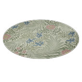 William Morris Larkspur Floral Wallpaper Schneidebrett (Ecke)