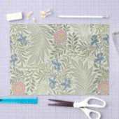 William Morris Larkspur Floral Wallpaper Seidenpapier (Handwerk)