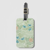 William Morris Larkspur Gepäckanhänger (Vorderseite Vertikal)