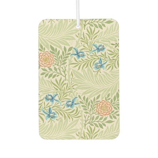 William Morris Larkspur Muster Autolufterfrischer (Vorderseite)