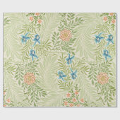 William Morris Larkspur Muster Geschenkpapier (Flach)