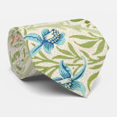 William Morris Larkspur Muster Krawatte (Gerollt)